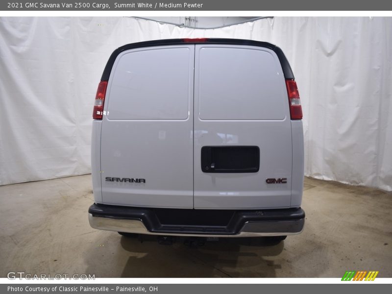 Summit White / Medium Pewter 2021 GMC Savana Van 2500 Cargo