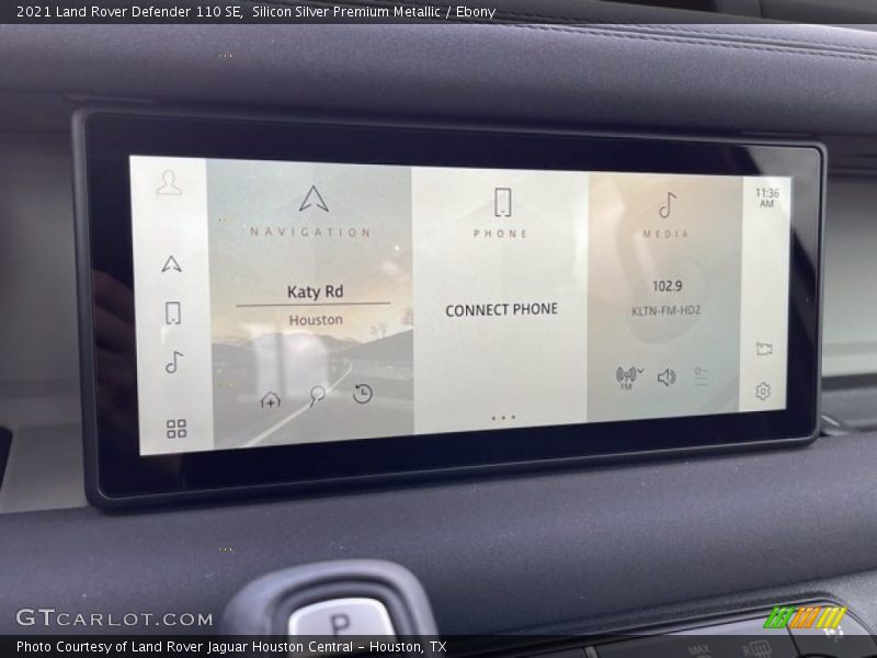 Silicon Silver Premium Metallic / Ebony 2021 Land Rover Defender 110 SE