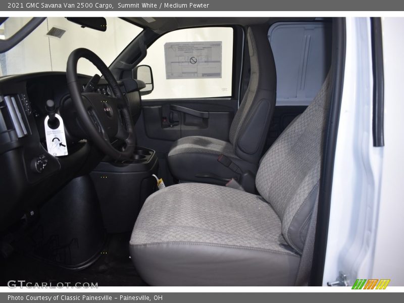 Summit White / Medium Pewter 2021 GMC Savana Van 2500 Cargo