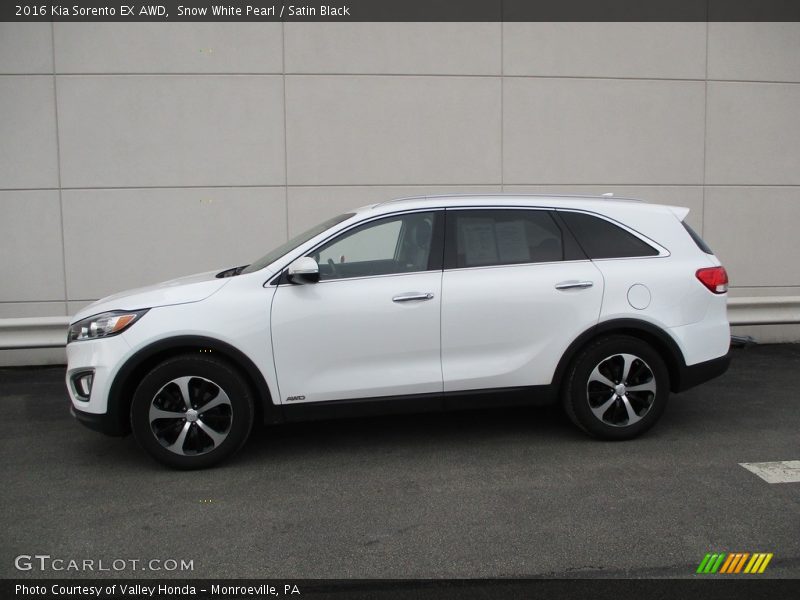 2016 Sorento EX AWD Snow White Pearl