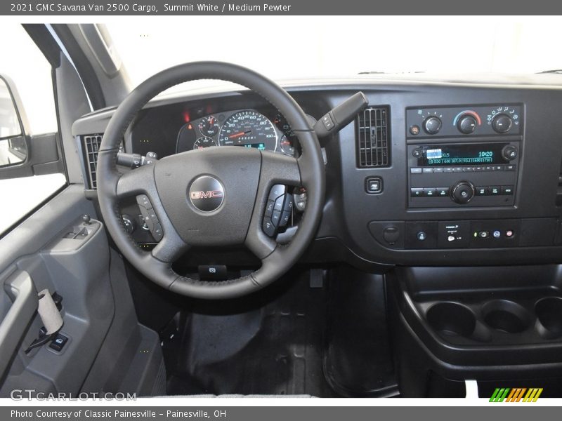 Summit White / Medium Pewter 2021 GMC Savana Van 2500 Cargo