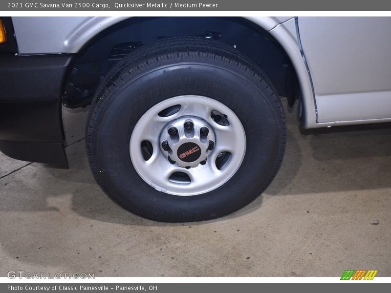 Quicksilver Metallic / Medium Pewter 2021 GMC Savana Van 2500 Cargo
