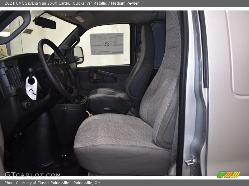 Quicksilver Metallic / Medium Pewter 2021 GMC Savana Van 2500 Cargo