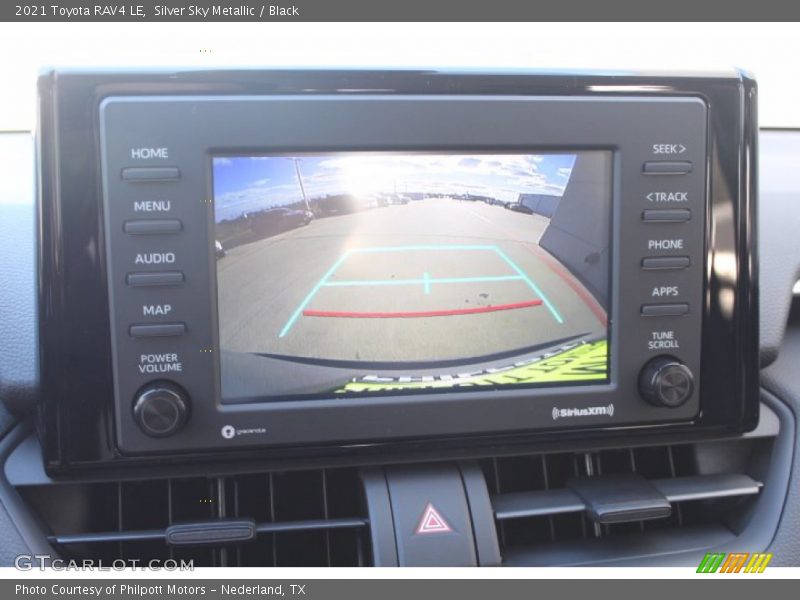 Silver Sky Metallic / Black 2021 Toyota RAV4 LE