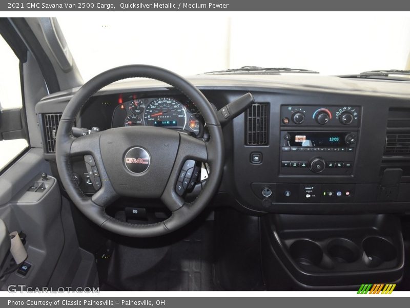 Quicksilver Metallic / Medium Pewter 2021 GMC Savana Van 2500 Cargo