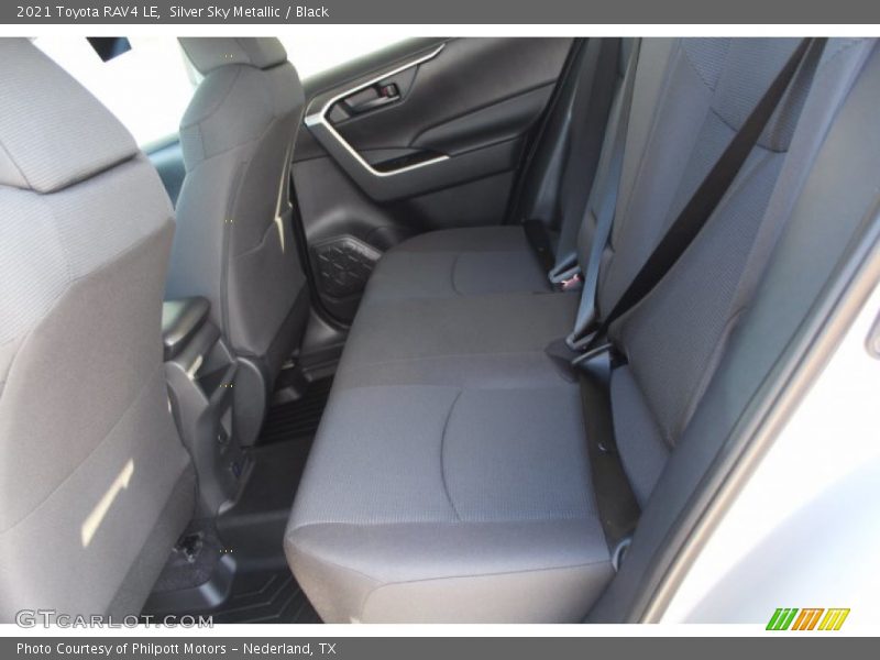 Silver Sky Metallic / Black 2021 Toyota RAV4 LE