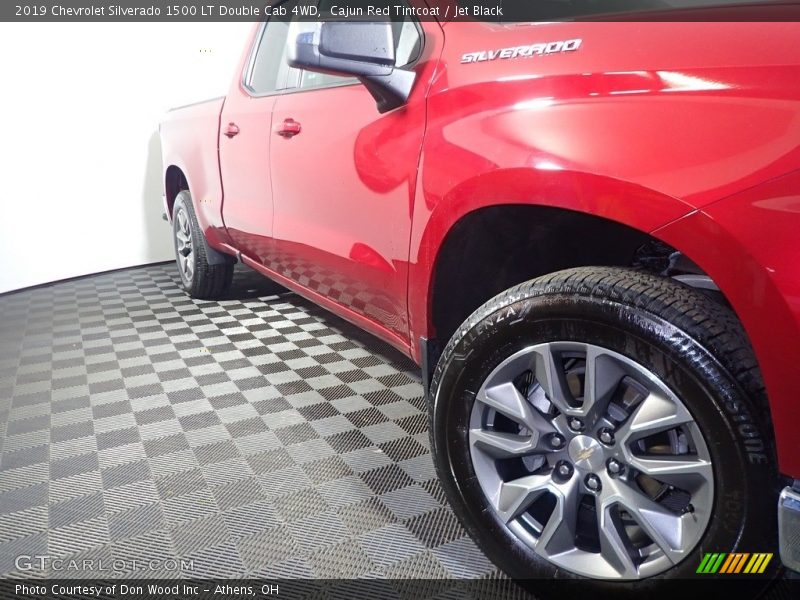 Cajun Red Tintcoat / Jet Black 2019 Chevrolet Silverado 1500 LT Double Cab 4WD