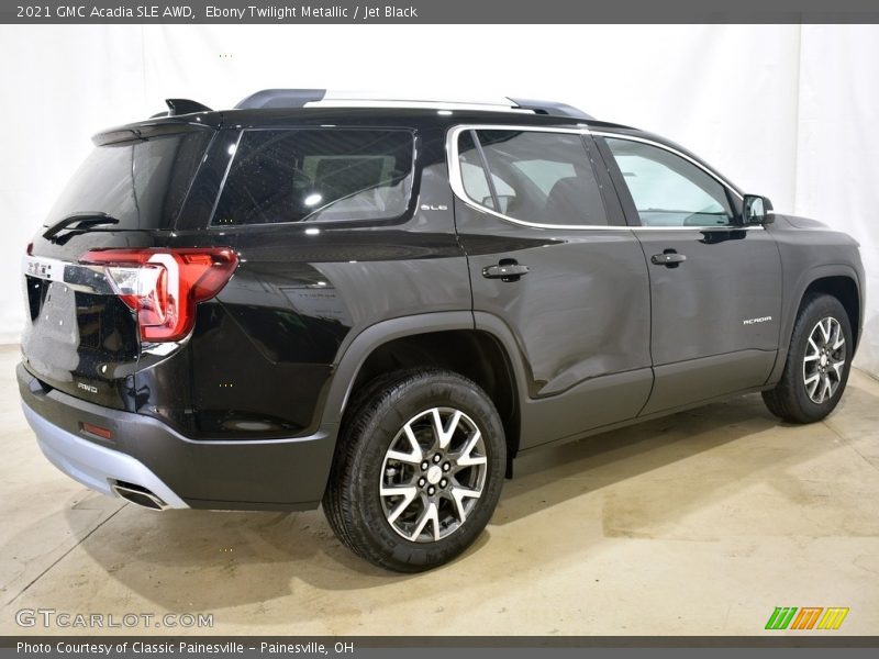 Ebony Twilight Metallic / Jet Black 2021 GMC Acadia SLE AWD