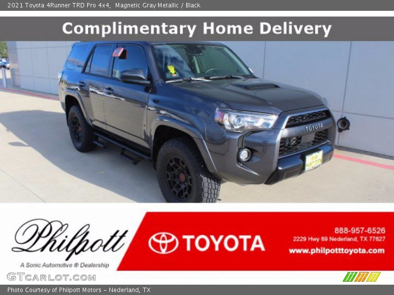 Magnetic Gray Metallic / Black 2021 Toyota 4Runner TRD Pro 4x4