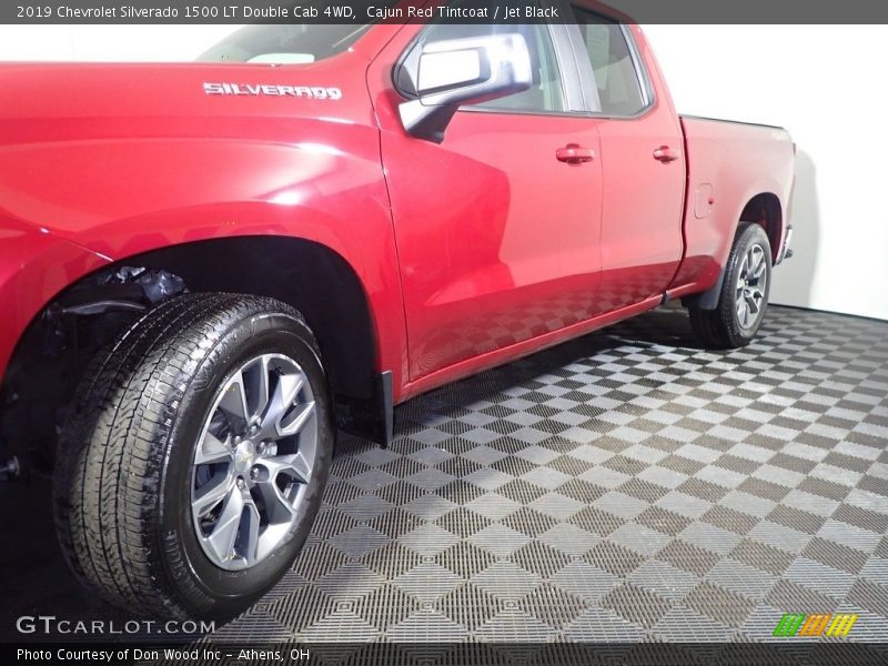 Cajun Red Tintcoat / Jet Black 2019 Chevrolet Silverado 1500 LT Double Cab 4WD