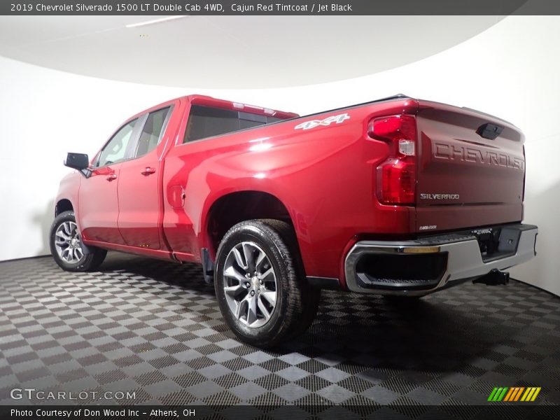 Cajun Red Tintcoat / Jet Black 2019 Chevrolet Silverado 1500 LT Double Cab 4WD