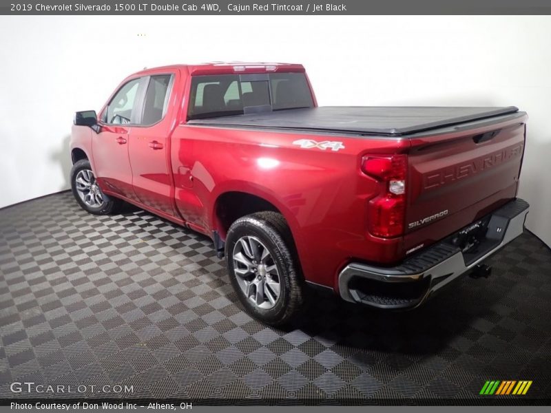 Cajun Red Tintcoat / Jet Black 2019 Chevrolet Silverado 1500 LT Double Cab 4WD
