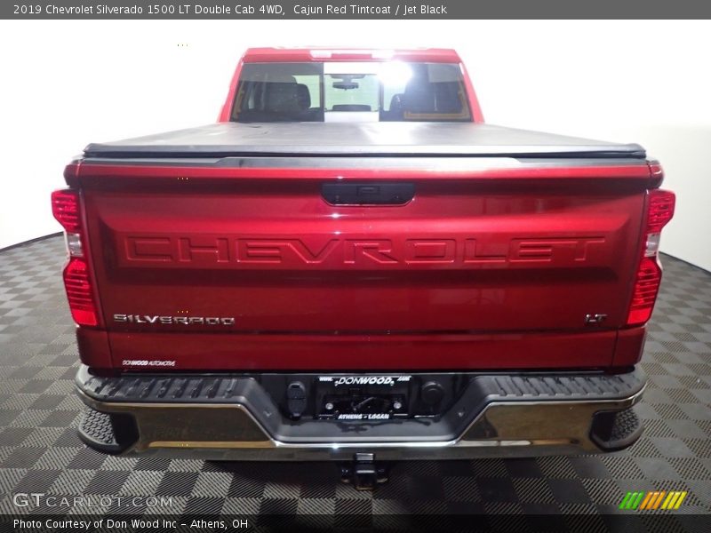 Cajun Red Tintcoat / Jet Black 2019 Chevrolet Silverado 1500 LT Double Cab 4WD