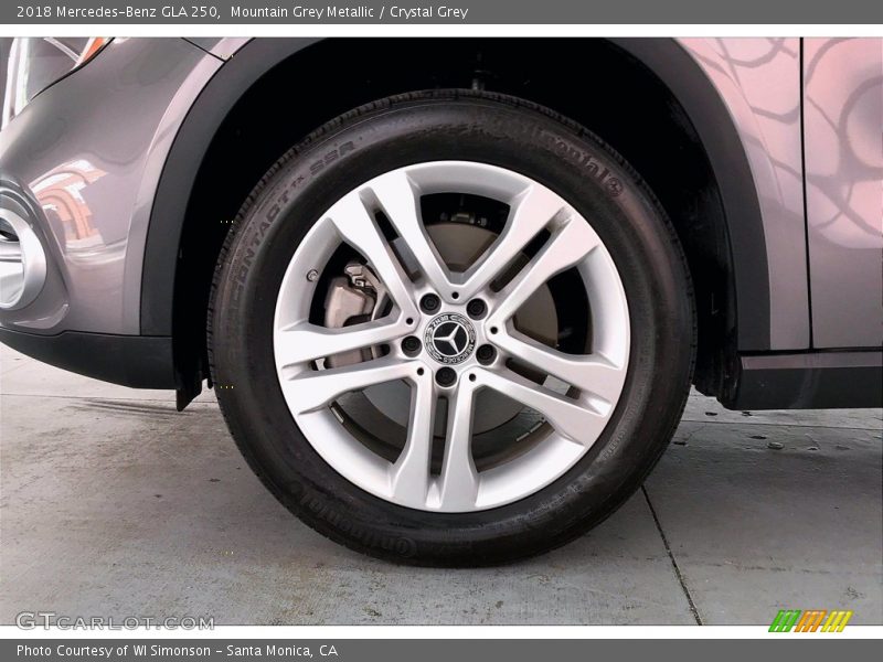 Mountain Grey Metallic / Crystal Grey 2018 Mercedes-Benz GLA 250