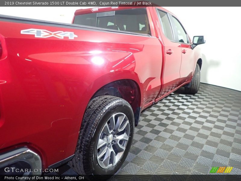 Cajun Red Tintcoat / Jet Black 2019 Chevrolet Silverado 1500 LT Double Cab 4WD
