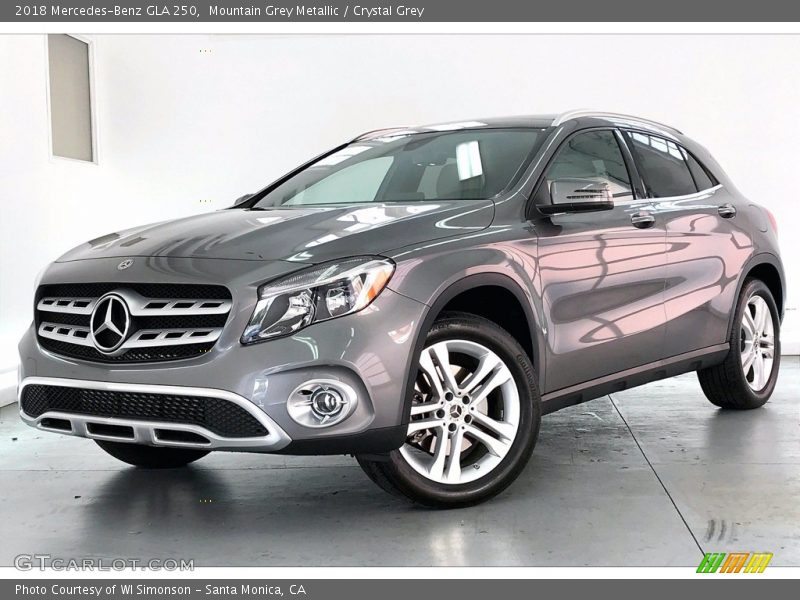 Mountain Grey Metallic / Crystal Grey 2018 Mercedes-Benz GLA 250