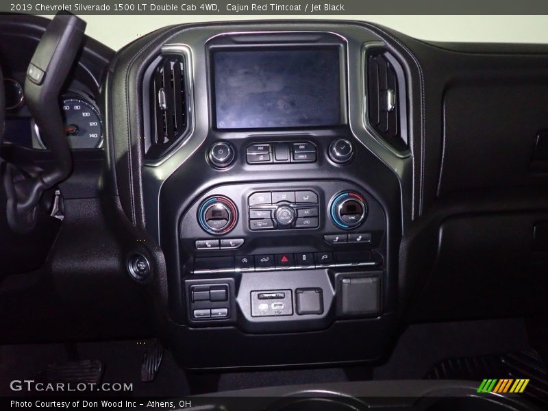 Cajun Red Tintcoat / Jet Black 2019 Chevrolet Silverado 1500 LT Double Cab 4WD