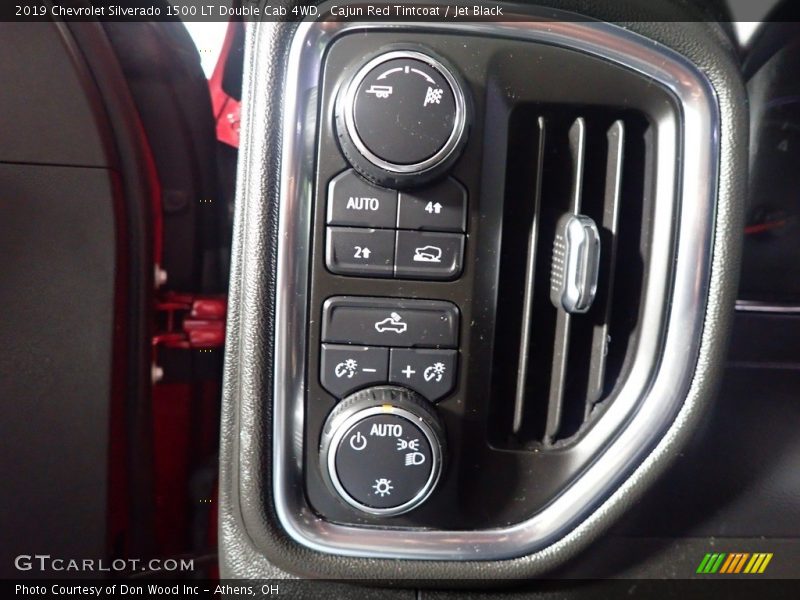 Cajun Red Tintcoat / Jet Black 2019 Chevrolet Silverado 1500 LT Double Cab 4WD