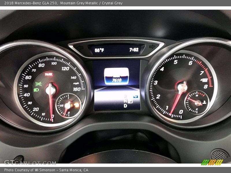 Mountain Grey Metallic / Crystal Grey 2018 Mercedes-Benz GLA 250