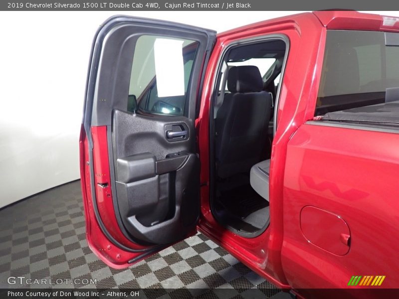 Cajun Red Tintcoat / Jet Black 2019 Chevrolet Silverado 1500 LT Double Cab 4WD