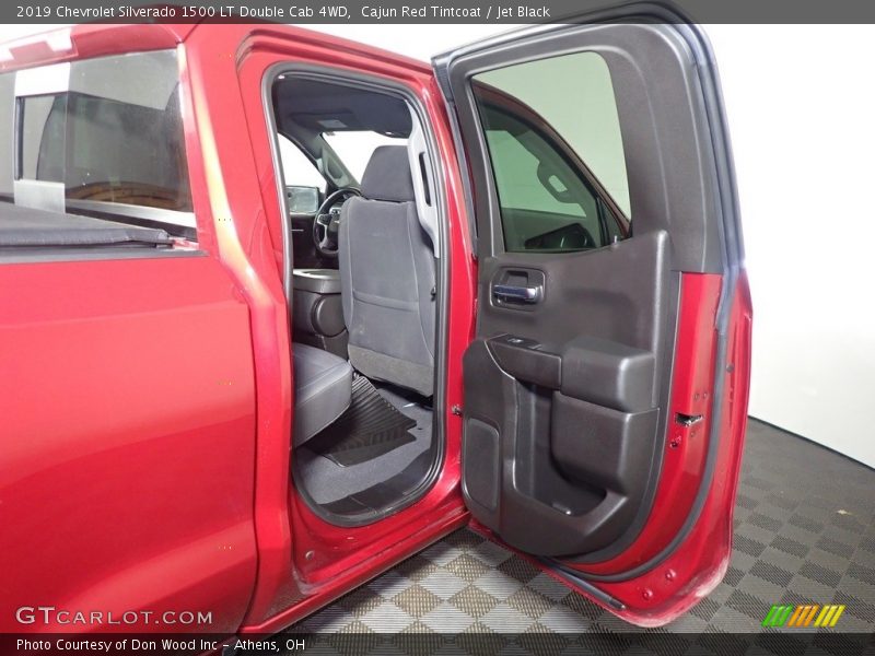 Cajun Red Tintcoat / Jet Black 2019 Chevrolet Silverado 1500 LT Double Cab 4WD