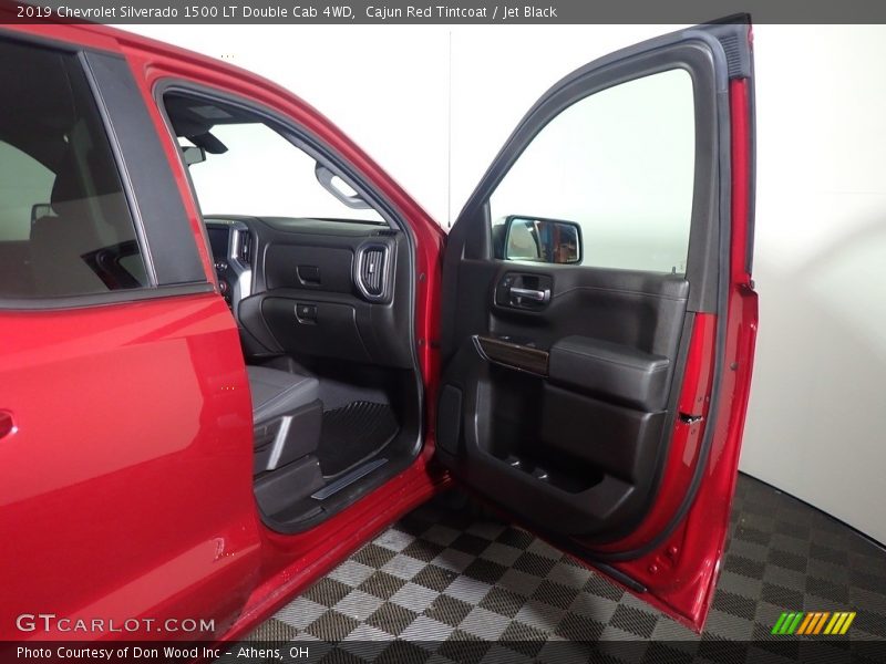 Cajun Red Tintcoat / Jet Black 2019 Chevrolet Silverado 1500 LT Double Cab 4WD