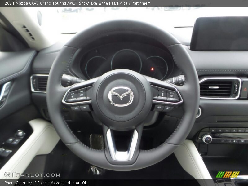  2021 CX-5 Grand Touring AWD Steering Wheel