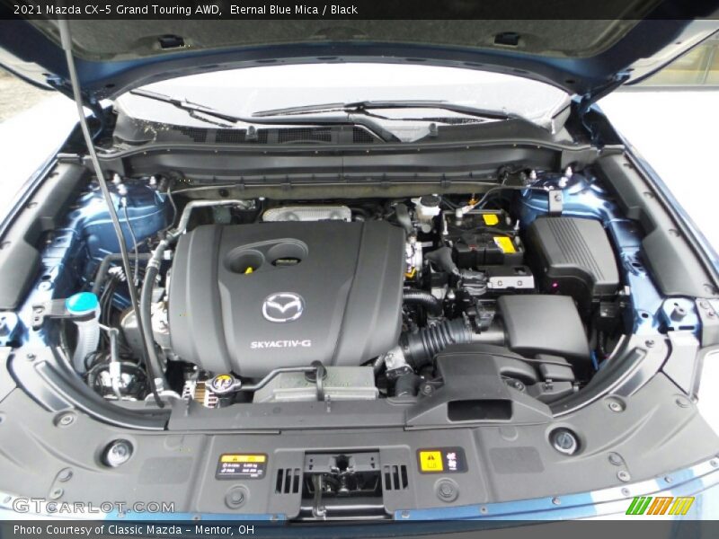  2021 CX-5 Grand Touring AWD Engine - 2.5 Liter SKYACTIV-G DI DOHC 16-Valve VVT 4 Cylinder