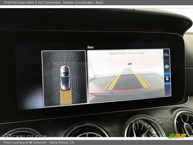 Selenite Grey Metallic / Black 2018 Mercedes-Benz E 400 Convertible