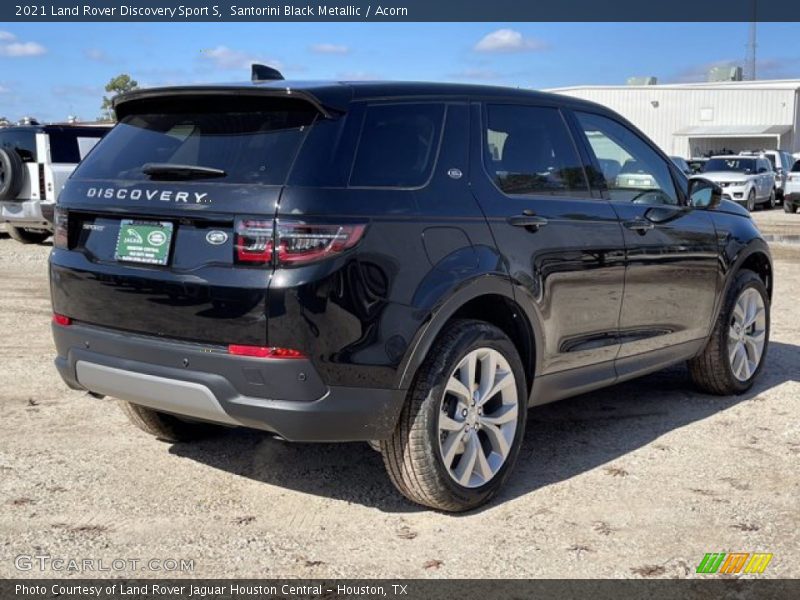 Santorini Black Metallic / Acorn 2021 Land Rover Discovery Sport S