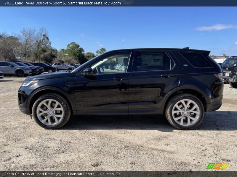 Santorini Black Metallic / Acorn 2021 Land Rover Discovery Sport S