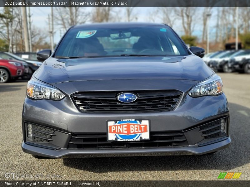 Magnetite Gray Metallic / Black 2021 Subaru Impreza Sport Sedan