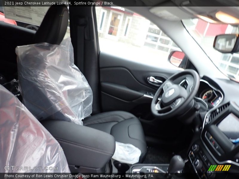 Spitfire Orange / Black 2021 Jeep Cherokee Latitude Lux 4x4