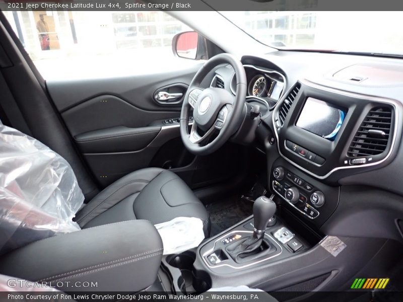 Spitfire Orange / Black 2021 Jeep Cherokee Latitude Lux 4x4