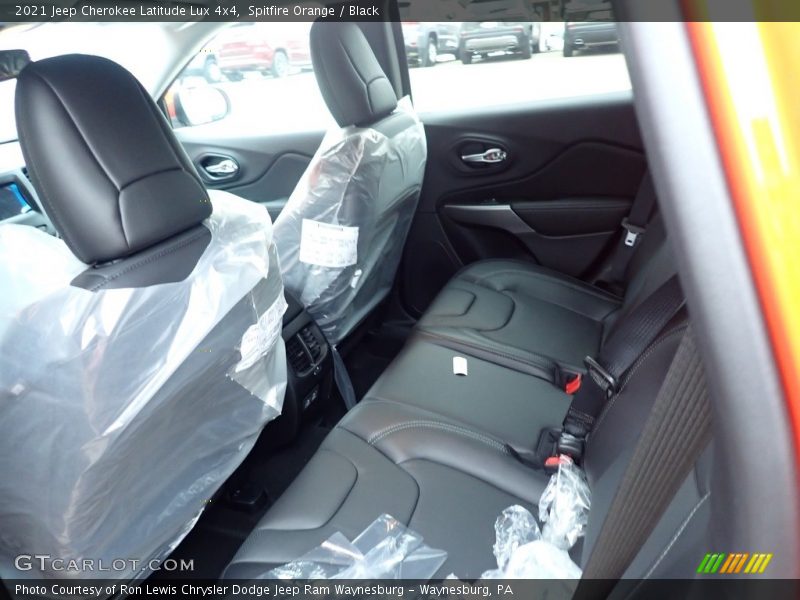 Spitfire Orange / Black 2021 Jeep Cherokee Latitude Lux 4x4