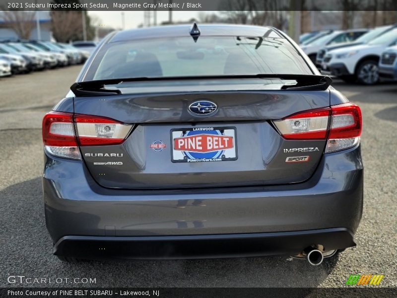 Magnetite Gray Metallic / Black 2021 Subaru Impreza Sport Sedan