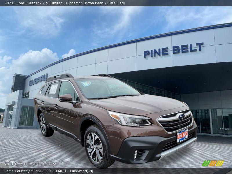 Cinnamon Brown Pearl / Slate Black 2021 Subaru Outback 2.5i Limited