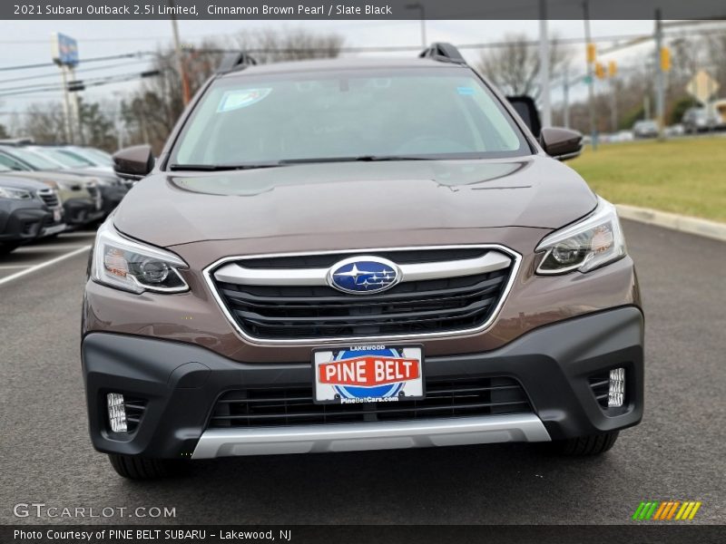 Cinnamon Brown Pearl / Slate Black 2021 Subaru Outback 2.5i Limited