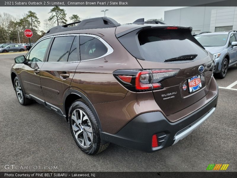 Cinnamon Brown Pearl / Slate Black 2021 Subaru Outback 2.5i Limited