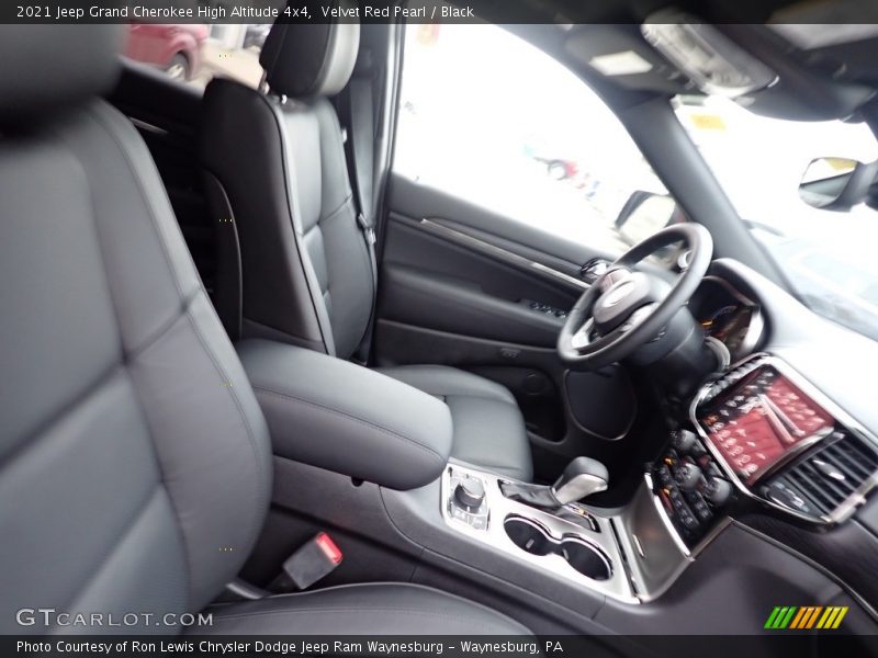 Velvet Red Pearl / Black 2021 Jeep Grand Cherokee High Altitude 4x4