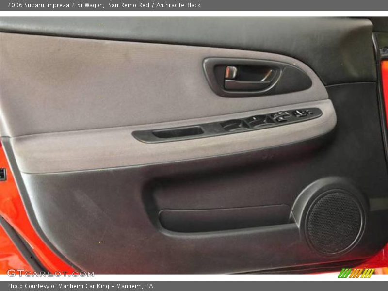 San Remo Red / Anthracite Black 2006 Subaru Impreza 2.5i Wagon