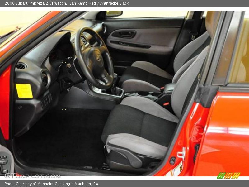 San Remo Red / Anthracite Black 2006 Subaru Impreza 2.5i Wagon