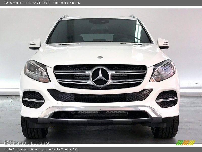 Polar White / Black 2018 Mercedes-Benz GLE 350