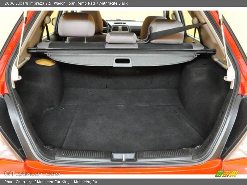 San Remo Red / Anthracite Black 2006 Subaru Impreza 2.5i Wagon