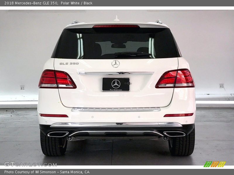 Polar White / Black 2018 Mercedes-Benz GLE 350