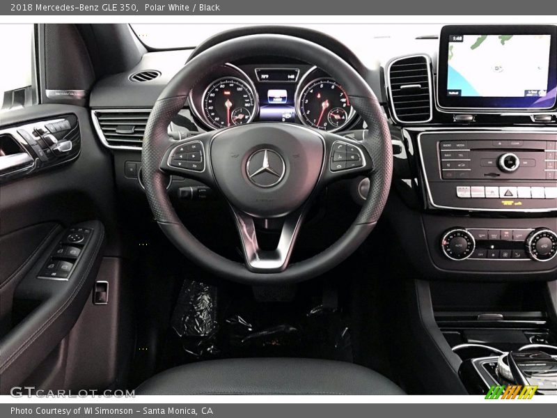 Polar White / Black 2018 Mercedes-Benz GLE 350