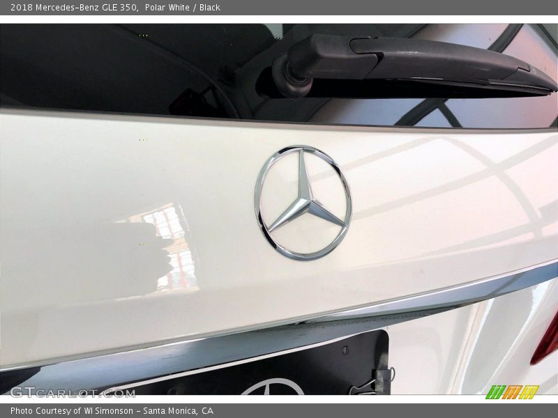 Polar White / Black 2018 Mercedes-Benz GLE 350