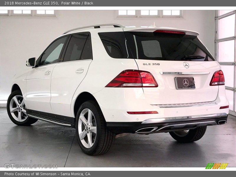 Polar White / Black 2018 Mercedes-Benz GLE 350