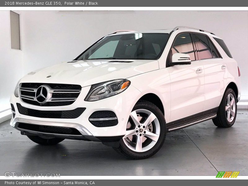 Polar White / Black 2018 Mercedes-Benz GLE 350