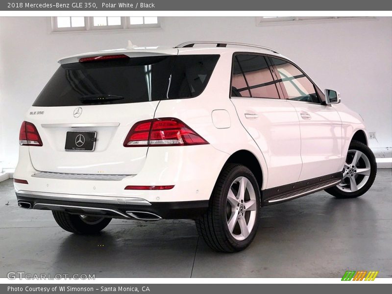 Polar White / Black 2018 Mercedes-Benz GLE 350